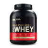 Proteína en polvo Optimum Nutrition Gold Standard 100% Whey sabor vainilla helada, ideal para apoyo muscular y recuperación. Contiene 24 gramos de proteína por porción y 5.5 gramos de BCAA. Envase de 1.81 kg, perfecto para quienes buscan mejorar su rendimiento físico y aumentar masa muscular. Su fórmula de alta calidad es adecuada para deportistas y entusiastas del fitness.