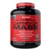 Proteína en polvo Carnivor Mass de MuscleMeds, envase de 2.27 kg. Suplemento anabólico a base de aislado de proteína de carne de res hidrolizada, diseñado para aumentar la masa muscular. Contiene 50 gramos de proteínas por porción y ayuda a la síntesis de insulina y señalización. Sabor a galleta y crema, ideal para quienes buscan incrementar su ingesta proteica de forma efectiva.