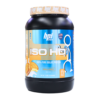Proteína en polvo ISO HD de BPI Sports, presentada en un envase negro y azul. Contiene 100% proteína aislada pura, ideal para quienes buscan aumentar masa muscular y mejorar la recuperación. Cada porción ofrece 23 gramos de proteína, siendo una excelente opción para deportistas y entusiastas del fitness. Sabor a vainilla y galleta, perfecta para mezclar en batidos o recetas saludables. Ideal para complementar dietas y alcanzar objetivos de entrenamiento.