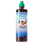 Botella de miel de abeja y romero de la marca Grupo Naturas, un producto natural que promueve la salud capilar y fortalece el cabello. Ideal para combatir la caída del cabello y mejorar su condición. Presentación de 250 ml, con ingredientes que aportan propiedades nutritivas y revitalizantes. Perfecto para el cuidado del cuero cabelludo y el crecimiento saludable del cabello.