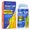 Suplemento alimenticio Krec'UP de American Natural, en cápsulas que combinan L-arginina y zinc. Ideal para niños y adultos, este producto apoya la salud ósea y el bienestar general. Presentado en un envase de 60 cápsulas, es una opción práctica para quienes buscan mejorar su nutrición.