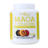 Suplemento de maca y colágeno Ariadne en polvo, sabor vainilla, 400 g. Este producto es un energizante rico en nutrientes que ayuda a aumentar la fuerza, resistencia y rendimiento deportivo. Ideal para mejorar la salud general y el bienestar. Perfecto para quienes buscan potenciar su energía y apoyo nutricional.