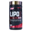 Suplemento Lipo 6 Black Ultra Concentrado de Nutrex, frasco de 60 cápsulas. Este producto está diseñado para ayudar en la pérdida de peso y aumentar la energía. Ideal para quienes buscan un apoyo en su rutina de entrenamiento y mejorar su rendimiento físico.