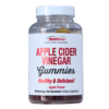 Frasco de gomitas de vinagre de sidra de manzana de la marca DietWorks. Contiene 60 gomitas en total, equivalentes a 30 porciones. Sabor a manzana, diseñado como un suplemento dietético que combina salud y sabor. Ideal para quienes buscan beneficios del vinagre de sidra de manzana de una manera deliciosa y fácil de consumir.