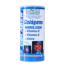 Colágeno Hidrolizado en polvo con Vitamina C, Vitamina E y Calcio, presentado en un envase de 700 g. Este suplemento alimenticio está diseñado para apoyar la salud de articulaciones, piel y huesos. Ideal para quienes buscan mejorar su bienestar general y fortalecer su estructura corporal. Sabor a vainilla.