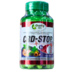 Suplemento nutricional CRD-STOP de Quality Life en cápsulas, diseñado para apoyar la salud cardiovascular. Contiene ingredientes como ortiga y castaño de Indias, disponibles en un frasco de 100 unidades de 450 mg. Ideal para quienes buscan mejorar su bienestar cardíaco de manera natural.