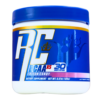 Suplemento dietético BCAA XS de RC en sabor algodón de azúcar, presentado en un envase de 189 gramos. Contiene 30 porciones, ideal para mejorar la recuperación muscular y aumentar la energía durante el entrenamiento. Perfecto para deportistas y entusiastas del fitness que buscan optimizar su rendimiento.