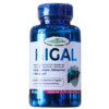 Suplemento nutricional HI-GAL en cápsulas, que contiene Cardo Mariano, Vitamina B3 y Vitamina B6. Este producto está diseñado para ayudar a desintoxicar el hígado y mejorar su funcionamiento. Presentación de 60 cápsulas, con un contenido neto de 27 g. Ideal para quienes buscan un apoyo natural para la salud hepática.