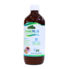 Botella de Inmuplis de Green Life, un suplemento nutricional diseñado para fortalecer las defensas del cuerpo. Contiene ingredientes como zinc, hierro y vitamina C, ideales para apoyar el sistema inmunológico. Presentación de 500 ml, adecuado para quienes buscan mejorar su salud y bienestar.