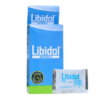 Imagen del producto Libidol Ultra-S, que incluye un paquete con dos cápsulas y un sobre de Libidol Plus. Este suplemento está diseñado para mejorar la salud sexual masculina, aumentando la libido y el rendimiento. La presentación destaca por su diseño moderno en tonos azules, enfatizando la calidad y efectividad del producto. Ideal para quienes buscan potenciar su vida íntima de manera natural.