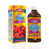 Botella de Aguaje con Soya y Maca, presentada en envase de 500 ml. El producto destaca por sus beneficios nutricionales, ideal para complementar una dieta saludable. Su fórmula incluye ingredientes naturales como el aguaje, conocido por su alto contenido de vitamina A y antioxidantes, y la maca, que aporta energía y vitalidad. Perfecto para quienes buscan mejorar su bienestar general y fortalecer su sistema inmunológico.