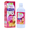 Imagen del producto "Hierba Santa" de Nature's Pharma, un regulador menstrual en presentación de 500 ml. La caja destaca sus beneficios para aliviar dolores menstruales, espasmos y problemas gastrointestinales, resaltando su uso natural y disponible sin receta médica. Ideal para mujeres que buscan un enfoque natural para el manejo de su ciclo menstrual.