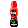 Botella de Macho-T, un suplemento energético de 500 ml, diseñado para mejorar el rendimiento físico y mental. Su envase rojo y negro destaca en el mercado, y está dirigido a personas activas que buscan aumentar su energía y concentración. Ideal para deportistas y quienes necesitan un impulso adicional en su día a día.