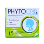 Phytogrip es un medicamento natural antiviral que ayuda a combatir el resfriado común, la gripe y los estornudos. Presentado en un envase de 15 cápsulas, su fórmula está diseñada para potenciar la acción inmunológica y aliviar los síntomas de infecciones respiratorias. Ideal para quienes buscan un enfoque natural en el manejo de enfermedades virales.