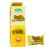 Caramelo de jengibre Jengi Bomb, presentado en una caja amarilla que destaca su sabor a naranja con miel. Este producto natural es ideal para disfrutar de un dulce saludable y beneficioso, con ingredientes que aportan propiedades digestivas y energizantes. Perfecto para llevar y consumir en cualquier momento del día.