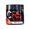Envase de creatina CR5 de la marca Starlabs, parte de la línea EVO Series. Contiene 5000 mg de creatina por porción y está diseñado para aumentar el rendimiento físico en actividades de alta intensidad. Ideal para deportistas que buscan mejorar su fuerza y resistencia. Presentado en un envase negro y rojo, con un diseño moderno y atractivo.