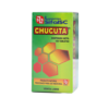 Envase de Chucuta, un producto natural procesado para uso medicinal, presentado en una caja de 100 tabletas. Fabricado por Sifalsc, este suplemento es de venta libre y está diseñado para ofrecer beneficios saludables. Ideal para quienes buscan alternativas naturales en su bienestar.