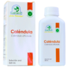 Frasco de solución oral de Caléndula, 360 ml, de Labfarve. El producto está destinado a usos naturales y se presenta en un envase blanco con detalles en naranja y una caja que incluye información sobre su composición, destacando su ingrediente principal, Calendula officinalis. Ideal para quienes buscan alternativas naturales para el cuidado de la salud.