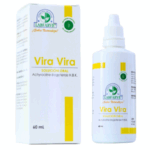 Imagen del producto Vira Vira de Labfarve, solución oral de 60 ml. Este suplemento natural, elaborado a base de Achyrocline bogotensis, está diseñado para fortalecer el sistema inmunológico y mejorar la salud general. Ideal para quienes buscan alternativas naturales para el bienestar. La presentación incluye un envase con gotero para facilitar su uso.