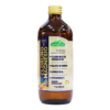 Botella de cloruro de magnesio de 500 ml de la marca GreenLife. Este suplemento nutritivo incluye glucosamina, cúrcuma y vitamina C, con un sabor cítrico mixto. Ideal para promover la salud ósea y articular, así como para mejorar el bienestar general. Perfecto para quienes buscan beneficios adicionales en su dieta diaria.