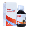 Envase y frasco de Hepaclear, un suplemento para el bienestar hepático y digestivo. El producto se presenta en un frasco de 120 ml y está diseñado para apoyar la salud del hígado y mejorar la función digestiva. Ideal para quienes buscan un complemento natural para el cuidado del hígado.
