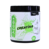 Envase de creatina de 180 gramos de la marca Chito's Pulse. El producto está diseñado para mejorar el rendimiento físico, aumentando la fuerza y la energía durante los entrenamientos. Tiene certificación vegana y está elaborado con ingredientes de alta calidad. Ideal para deportistas y entusiastas del fitness que buscan optimizar su rendimiento. Contiene 60 porciones, lo que lo convierte en una opción práctica y eficiente para complementar la rutina de ejercicios.