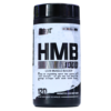 Suplemento HMB 1000 de Nutrex, presentado en un frasco negro, contiene 120 cápsulas diseñadas para promover el desarrollo muscular magro. Ideal para quienes buscan aumentar su fuerza y mejorar su rendimiento físico. Este producto está formulado para ayudar en la recuperación muscular y optimizar los resultados en el entrenamiento.