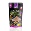 Paquete de maca negra en polvo, un superalimento proveniente de Perú. Contiene 300 g de producto, ideal para mejorar la energía y la vitalidad. La maca negra es conocida por sus propiedades nutricionales y beneficios para la salud. Perfecta para añadir a batidos, yogures o recetas saludables.