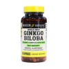 Suplemento alimenticio Ginkgo Biloba de Mason Natural en frasco de 30 cápsulas. Este producto está diseñado para apoyar la agudeza mental y mejorar la alerta mental. Ideal para quienes buscan un impulso en la función cognitiva y el bienestar general.