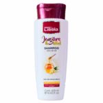 Shampoo de jengibre y miel de la marca Lissia, envase de 425 ml. Producto libre de sal, diseñado para el cuidado del cabello. Ideal para fortalecer y nutrir el pelo, mejorando su brillo y suavidad.