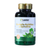 Frasco de suplementos Labmac que contiene 100 tabletas de Centella Asiática y Spirulina. Este producto está diseñado para ayudar a combatir el estrés oxidativo celular, mejorar la circulación y promover la salud general. Cada tableta aporta beneficios antioxidantes y apoya el bienestar físico. Ideal para quienes buscan fortalecer su sistema inmunológico y mejorar su energía diaria.