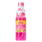 Botella de miel rosada de la marca GF, con un diseño atractivo en tonos rosa. Este producto se destaca por su calidad superior y es ideal para endulzar bebidas y postres. La miel rosada es conocida por su sabor único y propiedades beneficiosas. Perfecta para quienes buscan un endulzante natural y delicioso.