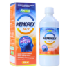 Suplemento alimenticio Memorex 24/7 de Nature's Pharma, presentado en un envase de 500 ml. Este producto está formulado con ginseng y otros ingredientes que ayudan a mejorar la memoria, reducir la fatiga mental e incrementar la capacidad intelectual y de concentración. Ideal para quienes buscan potenciar su rendimiento cognitivo de manera natural.