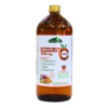 Botella de Inmuplus Forte de 1000 mg, un suplemento natural que apoya el sistema inmunológico. Contiene vitamina C, equinácea, zinc y propóleo. Ideal para fortalecer las defensas del organismo y mantener una buena salud. Producto de Green Life, presentado en un envase de 1 litro.