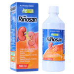 Rínosan es un suplemento natural de 500 ml diseñado para la salud renal. Su fórmula ayuda a limpiar y desintoxicar los riñones, facilitando la expulsión de cálculos y amoníacos. Además, contribuye a reducir inflamaciones en las vías urinarias y regula la retención de líquidos. Ideal para quienes buscan un apoyo en el cuidado de su sistema urinario.