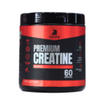 Envase de creatina premium de la marca Chito, con 300 gramos y 60 porciones. Este suplemento está diseñado para mejorar el rendimiento físico y aumentar la masa muscular. Ideal para deportistas y personas que buscan optimizar su entrenamiento. Presenta un diseño moderno y atractivo, con información clara sobre su contenido y beneficios.