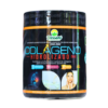 Suplemento alimenticio en polvo de colágeno hidrolizado con zinc de la marca Blessani. Este producto contribuye a la salud de la piel, cabello y articulaciones gracias a su fórmula enriquecida. Ideal para quienes buscan mejorar la apariencia de la piel y fortalecer el cabello. Presentación en envase de fácil uso, perfecto para incorporar en batidos o bebidas diarias.