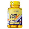 Frasco de Joint Flex de Sun Vitamins, que contiene 60 tabletas. Este suplemento está formulado con glucosamina, condroitina, MSM, bromelina, ácido hialurónico, colágeno y vitamina B2, diseñado para apoyar la salud de las articulaciones y mejorar la movilidad. Ideal para personas activas que buscan mantener la flexibilidad y el bienestar articular.