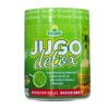 Envase de Jugo Detox de Blessani, un suplemento alimenticio en polvo que promueve la desintoxicación del organismo. Contiene ingredientes botánicos de alta calidad para mejorar el bienestar general. Ideal para quienes buscan un estilo de vida saludable y equilibrado.