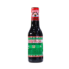 Botella de Chicha Huquiragua, una bebida tradicional de origen ecuatoriano. La etiqueta presenta un diseño colorido con predominancia del verde, rojo y blanco. Este producto es conocido por su sabor único y su preparación artesanal, ideal para acompañar comidas típicas. La botella tiene un formato de 355 ml, perfecta para disfrutar en reuniones y celebraciones.