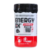 Envase de Energy Ox, un suplemento vitamínico en polvo que contiene vitamina B3 y extractos vegetales. Este producto está diseñado para ayudar a disminuir el cansancio y la fatiga. Contiene 400 g de polvo y es ideal para quienes buscan un impulso energético natural.