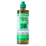 Botella de shampoo natural de ortiga de la marca Natura's, diseñada para fortalecer y nutrir el cabello. Contiene proteínas y vitaminas recomendadas para el cuidado capilar. Ideal para mejorar la salud del cuero cabelludo y promover un cabello más fuerte y brillante. Envase de 250 ml.