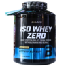 Envase de polvo de proteína de suero aislado BioTechUSA ISO WHEY ZERO con sabor a vainilla. Contiene glutamina y BCAAs, ideal para quienes buscan aumentar su masa muscular y mejorar la recuperación. Presentación de 2270 gramos, diseñado para soporte nutricional en dietas de fitness y deporte.
