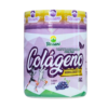 Suplemento de colágeno hidrolizado Blessani con zinc, presentado en un envase de 300 gramos. Sabor uva, diseñado para mejorar la salud de la piel, articulaciones y cabellos. Ideal para personas activas que buscan un aporte adicional de colágeno en su dieta.