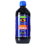 Botella de Vita Toro, un suplemento nutricional para adultos, con contenido neto de 950 ml. Este producto está diseñado para mejorar la salud y el bienestar, ofreciendo una mezcla de ingredientes que apoyan la energía y vitalidad. Ideal para quienes buscan un impulso en su rutina diaria.