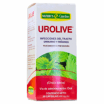 Suplemento Urolive de Nature's Garden en presentación de 50 cápsulas, diseñado para el tratamiento y prevención de infecciones del tracto urinario y riñones. Contiene extracto de ortiga (Urtica dioica) y se recomienda su uso por vía oral. Ideal para mantener la salud del sistema urinario.