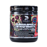 Suplemento pre-entrenamiento Venom de Dragon Pharma en envase de 300 gramos. Diseñado para proporcionar energía intensa y enfoque, contiene ingredientes como beta-alanina y cafeína. Ideal para mejorar el rendimiento en entrenamientos intensos y potenciar la resistencia. Perfecto para deportistas que buscan maximizar su energía y optimizar sus resultados en el gimnasio.