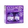 Suplemento nutricional Collagen Plus en presentación de dos frascos, cada uno con 60 cápsulas. Contiene colágeno hidrolizado, ácido hialurónico y vitamina C, diseñado para mejorar la salud de la piel, cabello y articulaciones. Ideal para quienes buscan fortalecer su belleza desde adentro y mantener una piel saludable. Aporta 120 cápsulas en total para un tratamiento completo.