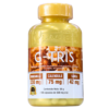 Suplemento G-TRIS en cápsulas, que combina ingredientes naturales como manzanilla (230 mg), caléndula (75 mg) y sábila (42 mg). Presentado en un frasco de 100 cápsulas de 560 mg. Ideal para quienes buscan beneficios de estas hierbas en su bienestar diario.