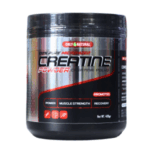 Envase de creatina en polvo micronizada de 400 g, marca Only Natural, que promueve fuerza muscular, potencia y recuperación. Ideal para suplementación deportiva.